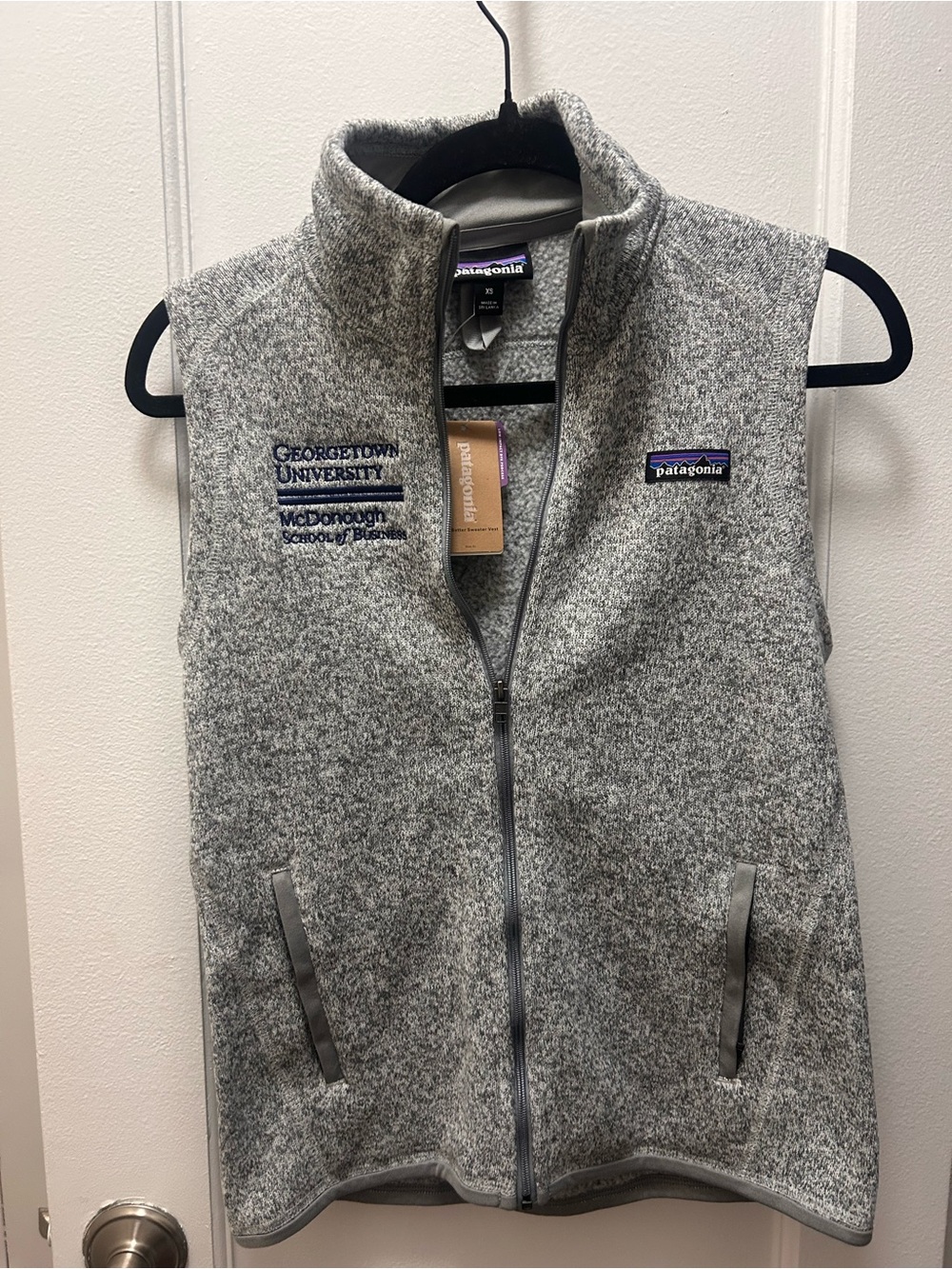 Patagonia Better Sweater Vest Birch White Georgetown